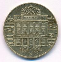 Ausztria 1994. 20Sch Cu-Ni-Al "A Bécsi Pénzverde 850. évfordulója " T:XF patina, kis ph, karc Austria 1994. 20 Schilling Cu-Ni-Al "800th Anniversary - Vienna Mint" T:XF patina, small edge error, scratch Krause KM#3016