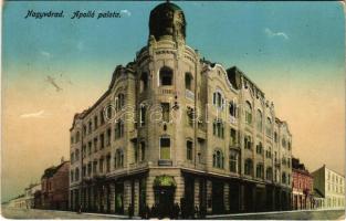 1915 Nagyvárad, Oradea; Apolló palota, fogorvos. Benkő Arthur kiadása / palace, dentist (EK)