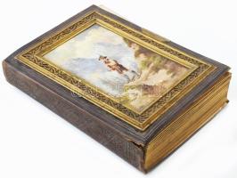 cca 1860-1880 Vizitkártya gyűjtemény: 200 db vizitkártya magyar és külföldi stúdiókból, katonák, nem...