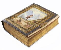 cca 1860-1880 Vizitkártya gyűjtemény: 200 db vizitkártya magyar és külföldi stúdiókból, katonák, nem...