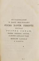 Bielek László: Vér szeme a' relígiónak, 's vele járó erköltsi tudománynak. Egyetlen kiadás...