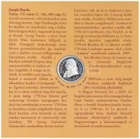 2009. 5Ft-200Ft "Haydn" (6xklf) forgalmi sor + "Joseph Haydn" Ag emlékérem (12g/...