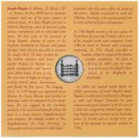 2009. 5Ft-200Ft "Haydn" (6xklf) forgalmi sor + "Joseph Haydn" Ag emlékérem (12g/...