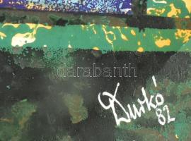 Durkó Gábor (1916-2003), össz. 5 db mű: Női aktok és alakok. Monotípia, papír. Mindegyik jelzett. Eg...