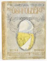 B. Büttner Lina: Az ősi földért. Elbeszélés az ifjúság számára. Bp., 1909, Szent István-Társulat, 168 p. Kiadói aranyozott, festett egészvászon-kötés, kissé kopottas, foltos borítóval, helyenként lapszéli foltokkal, a címlapon tulajdonosi névbélyegzővel.