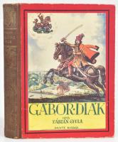 Fábián Gyula: Gábor diák. (Zrínyi Miklós török diákja). Fábiánné Biczó Ilona rajzaival. Bp., [1930], Dante, 160 p. Egészoldalas illusztrációkkal. A borító Biczó András munkája. Kiadói illusztrált félvászon-kötés, kissé sérült borítóval, helyenként kissé foltos lapokkal.