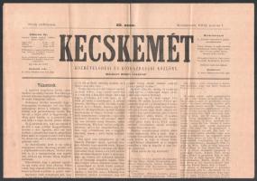 1900-1920 Érdekes újság gyűjtemény: 
Nagykároly. Az Élet c. újság, Az alkohol ellenes szövetség hiv...