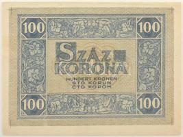 1919. július 15. 100K "Postatakarékpénztári jegy" tervezte Helbing Ferenc. Elő- és hátlapi...