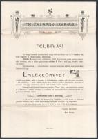 1899 Selmecbánya, az ország harmadik 1848-as szabadságharcra emlékező honvéd szobrának leleplezése a...