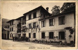 1934 Anduins, Albergo alla Posta / hotel (EK)