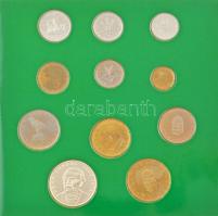 1995. 10f-200Ft (11xklf) "Magyarország pénzérméi" forgalmi sor dísztokban, benne 1995. 200...