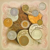 1998. 50f-200Ft (10xklf) "Magyarország pénzérméi" forgalmi sor + 100Ft Cu-Ni-Zn "1848...