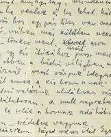 cca 1940 Egry József (1883-1951) festőművész autográf levele Halápy Jenőhöz (?-1950), Halápy János f...