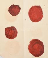 cca 1890-1925 Paczka Ferenc (1856-1925) festőművész levelezése, és kisebb grafikái és más művészek b...