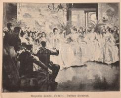 cca 1890-1925 Paczka Ferenc (1856-1925) festőművész levelezése, és kisebb grafikái és más művészek b...