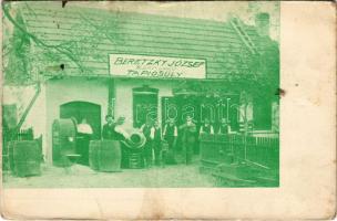 1916 Tápiósüly (Sülysáp), Beretzky József rézműves üzlete (fa)