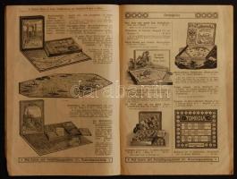 1918 Karácsonyi játékkatalógus német nyelven / 1918 Christmas toy-catalogue in german language