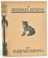 Kipling, Rudyard: A dzsungel könyve és az új dzsungel-könyv. Ford.: Benedek Marcell. Haranghy Jenő rajzaival. Bp., [1930], Győző Andor, 373+(3) p. Szövegközi és egészoldalas illusztrációkkal. Kiadói egészvászon-kötés, kissé foltos borítóval, belül nagyrészt jó állapotban, korabeli ajándékozási bejegyzéssel. Megjelent 4000 példányban.