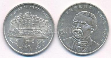 1993. 200Ft Ag "MNB" + 1994. 200Ft Ag "Deák" T:AU.XF kis karc Adamo F13, F13.1