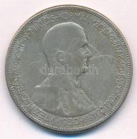 1930. 5P Ag Horthy jobbra T:F karcok, patina Adamo P8