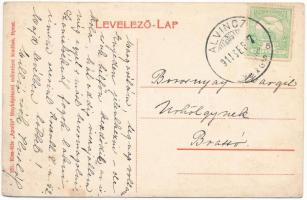 1911 Alvinc, Vintu de Jos; Martinoci (Martinuzzi) vár romjai. Kiss-féle Apolló fényképészeti műterem...