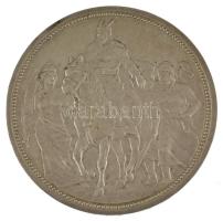 1896KB 5K Ag "Az ezeréves Magyarország emlékére" 1967-ben készült Artex-veret U.P. jelzéss...