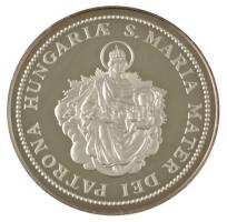 Bognár György (1944-) 1986. Magyarország - Állami Pénzverő - 5 uncia 1986 Ag emlékérem dísztokban (156,69g/0.999/65mm) T:AU (PP) ujjlenyomatos / Hungary 1986. Hungary - National Mint - 5 uncia 1986 Ag commemorative medallion in case (156,69g/0.999/65mm) C:AU (PP)