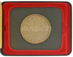Kanada 1972. 1D Ag "II. Erzsébet" eredeti műbőr dísztokban T:UNC patina
Canada 1972. 1 Do...