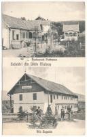 1924 Málnásfürdő, Malnas, Malnas-Bai; Formescu étterem, Eugenia Villa. Fabian Formescu kiadása / restaurant, villa (EK)