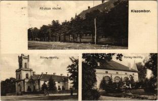 1928 Kiszombor, Fő utca, Rónay kastély (EK)