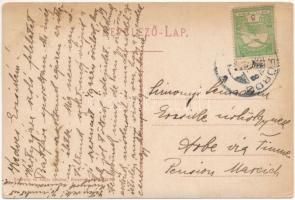 Bártfa, Bártfafürdő, Bardejovské Kúpele, Bardiov, Bardejov; látkép. Eschwig és Hajts kiadása / gener...