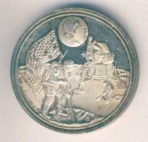 NSZK 1969. "Első holdraszállás" Ag 14,9g emlékérem T:PP