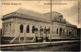 Rozsnyó, Roznava; Bányászati és kohászati múzeum. Sajó-Vidék kiadása / mining museum (Rb)