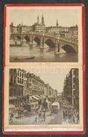 cca 1900 London füzet 22db metszettel/ The New Album of London with 22 pieces of engraving