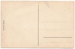 Besztercebánya, Banská Bystrica; Bethlen Gábor utca, Kemény Dávid üzlete, Hungária szálloda és kávéh...