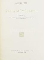 Horváth Tibor: Ázsia művészete. Bp., 1954, Képzőművészeti Alap. Megjelent 2100 példányban. Egészoldalas fekete-fehér fotókkal illusztrálva. Kiadói félvászon-kötés, kissé hullámos lapokkal, néhány lap összeragadt.