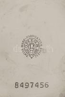 Omega zsebóra, másodpercmutatós, fém tokkal (kis oxidációval), kijáró koronával, javításra szorul, d...