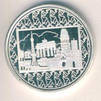 NSZK DN "750 éves Berlin" Ag 15,1g emlékérem T:PP