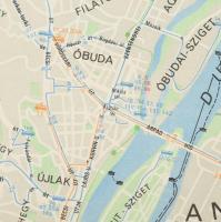 6 db közlekedési- és autótérkép: Budapest közlekedési térképe és tömegközlekedési hálózata; BKV vona...