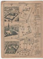 cca 1943 Népiskolai atlasz a III. és IV. osztály számára. Szerk.: Cholnoky Jenő, Erődi Kálmán, Geszt...
