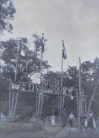 1933 Gödöllő, cserkész jamboree, 2 db fotónegatív, 9×6 cm