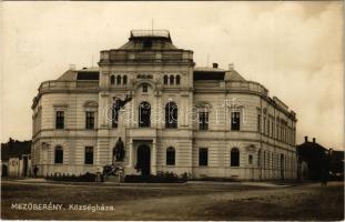 1929 Mezőberény, Községháza. Szemenkár Mátyás kiadása