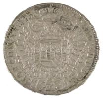 1735K-B Tallér Ag "III. Károly" (28,78g) Körmöcbánya T:AU,XF ph. / Hungary 1735K-B Thaler ...