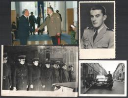 Vegyes régi és modern katonai fotók, össz. 16 db