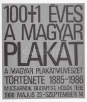 100+1 éves a magyar plakát. A magyar plakátművészet története. 1885-1986. Szerk.: Kemény György. Bp....