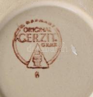 Gerzit original söröskorsó, "Az ital tiszta, a szerelem ritka" felirattal, domború és máza...