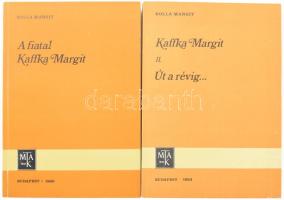 2 db Rolla Margit könyv: A fiatal Kaffka Margit. Bp., 1980, MTAK. + Kaffka Margit II. Út a révig... Bp., 1983, MTAK. Kiadói papírkötésben, jó állapotban.