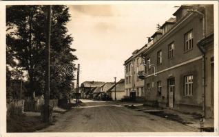 1940 Ökörmező, Volove Polje, Volové, Mizhhirya; utca részlet / street view