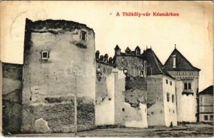 1910 Késmárk, Kezmarok; Thököly vár / castle (EK)