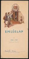 1949 Emléklap az 1948-1949-es tanévről